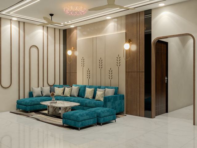 3D interior design render by Sthapatya Designs