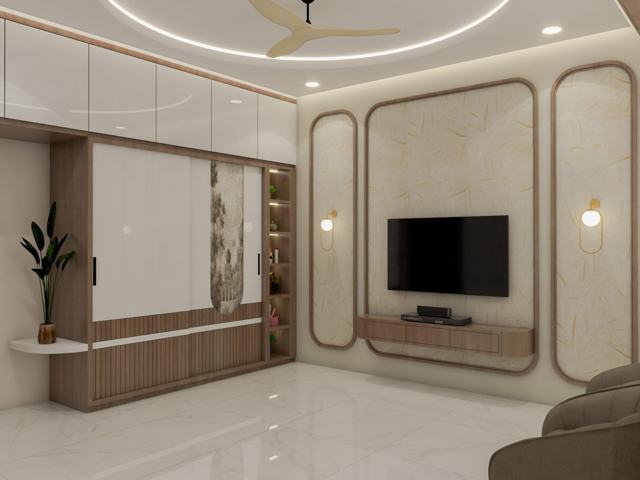 3D interior design render by Sthapatya Designs
