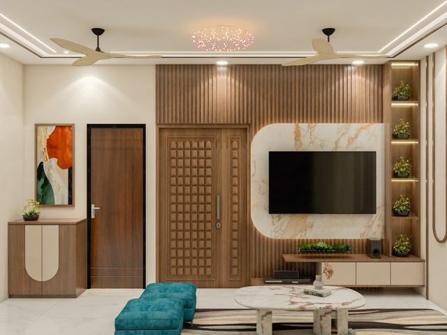 3D interior design render by Sthapatya Designs