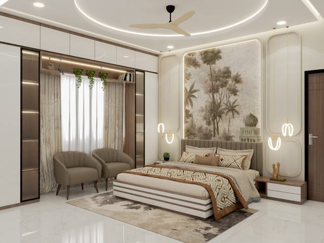 3D interior design render by Sthapatya Designs